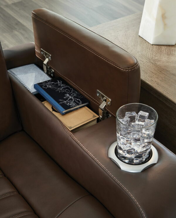 High Impact - Tobacco - Power Recliner / Adj Headrest - Image 13