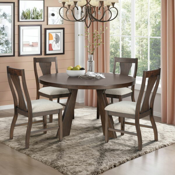 Chestnut Ridge - 5 Piece Dining Room Set - Image 11