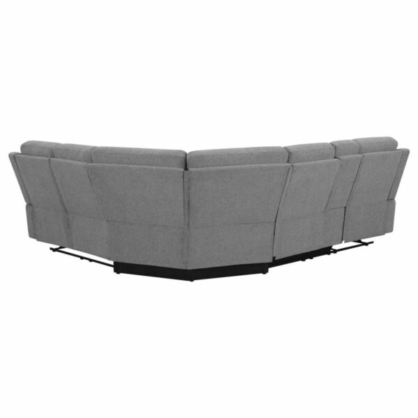 David - Upholstered Reclining Sectional Sofa - Smoke - Image 13