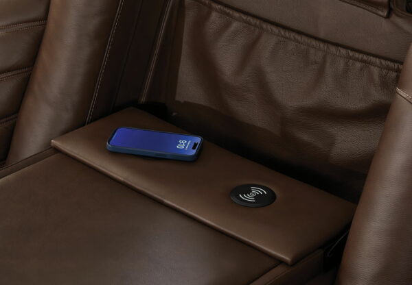 High Impact - Tobacco - Power Reclining Sofa / Adj Headrest - Image 8