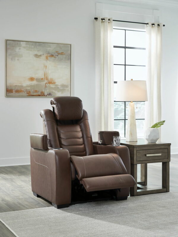 High Impact - Tobacco - Power Recliner / Adj Headrest - Image 8