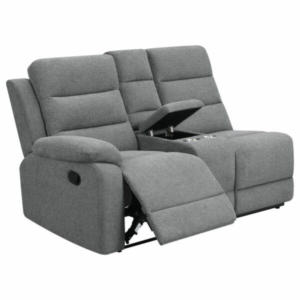 David - Upholstered Reclining Sectional Sofa - Smoke - Image 11