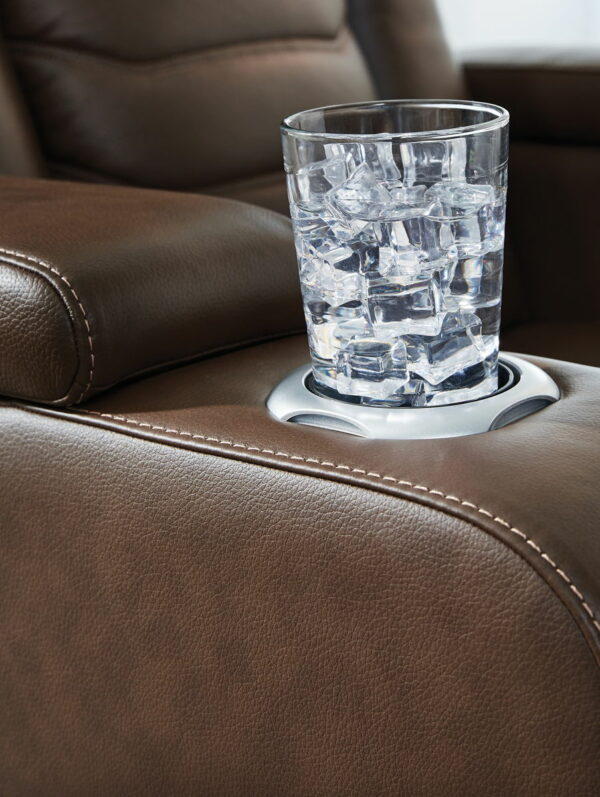 High Impact - Tobacco - Power Recliner / Adj Headrest - Image 15