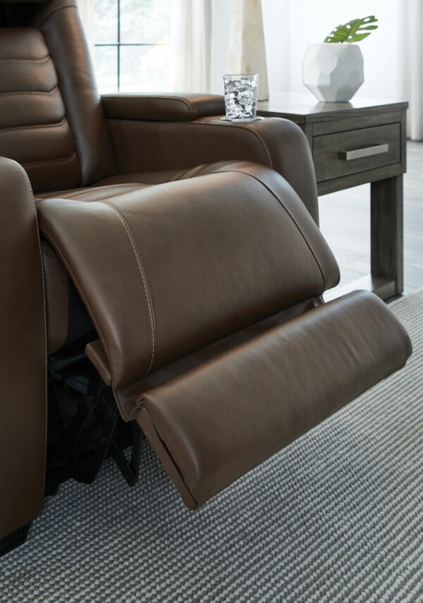High Impact - Tobacco - Power Recliner / Adj Headrest - Image 9