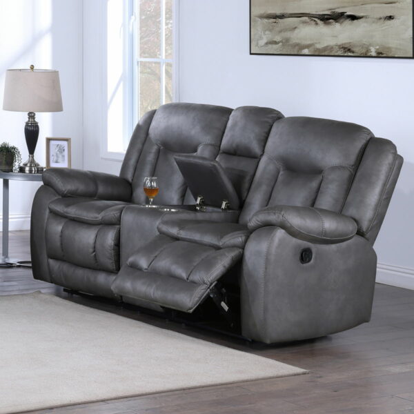 Morello - Reclining Console Loveseat - Image 16