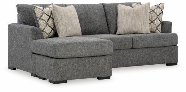 Hartford - Pewter - Sofa Chaise - Image 4