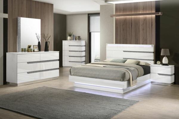 Paradox White -Bedroom Set - Image 2