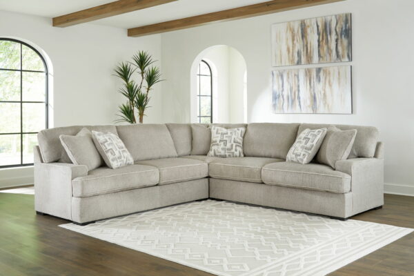 Lelandwood - Sisal - 3-Piece Sectional - Image 2