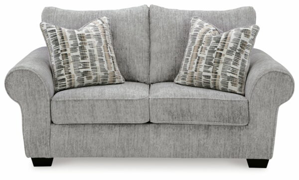 Westin Lake - Pewter - Loveseat - Image 5