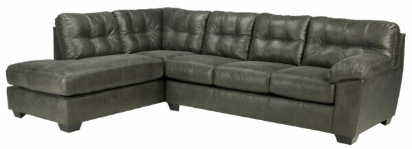 Fallston - Slate - Left Arm Facing Chaise 2 Pc Sectional - Image 2