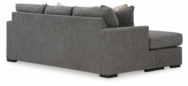 Hartford - Pewter - Sofa Chaise - Image 2