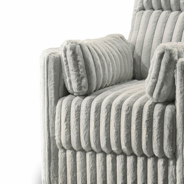 Embrace - Swivel Accent Chair - Light Gray - Image 7
