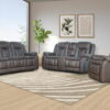 Morello - Glider Recliner With Power Footrest - Gray - Image 7