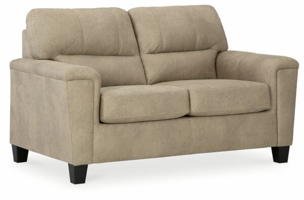Tishen - Sand - Loveseat - Image 5