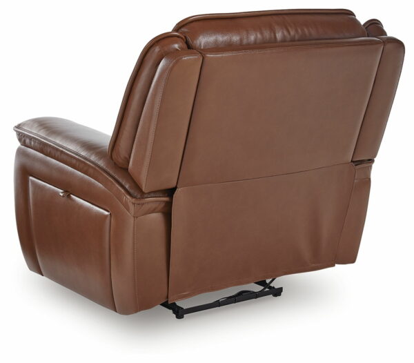 Healy Pier - Chocolate - Power Recliner / Adj Headrest - Image 6