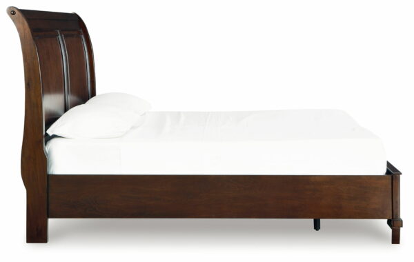 Trellington - Brown - Queen Sleigh Storage Bed - Image 8