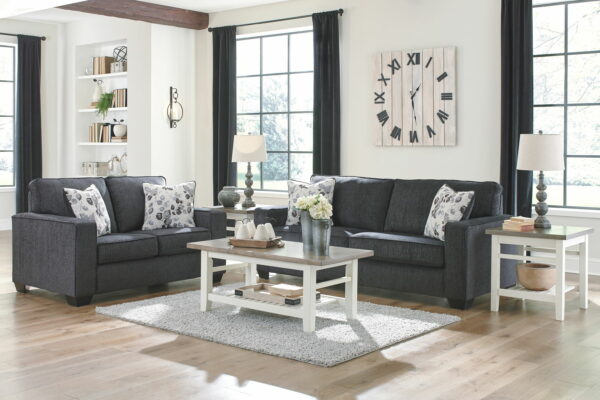 Kiara - Slate - 2 Pc. - Sofa, Loveseat - Image 3