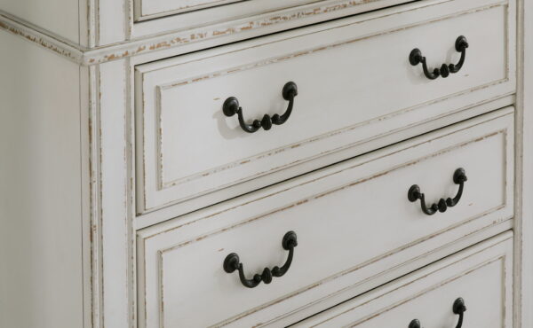 Moraway - Two-tone - Five Drawer Chest - Image 3