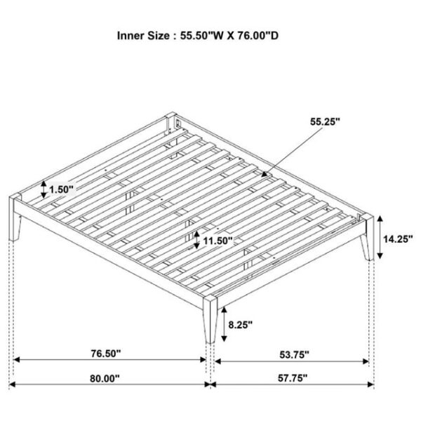 Hounslow - Universal Platform Bed - Image 49