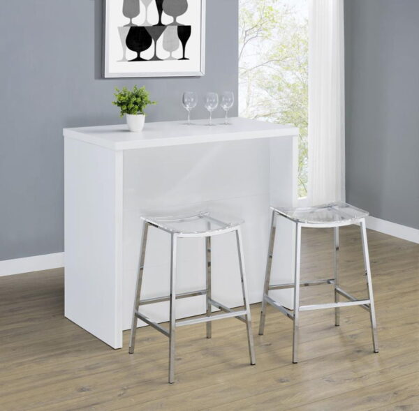 Topanga - Engineered Wood Freestanding Home Bar - Image 13