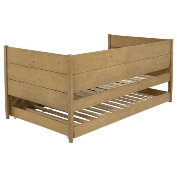 Calinda - Wood Twin Daybed With Trundle - Natural - Image 13