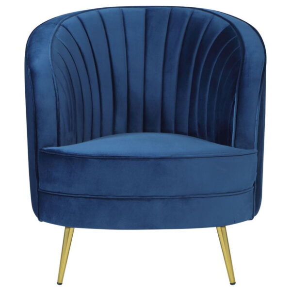Sophia - Upholstered Channel Tufted Sofa Set - Image 11