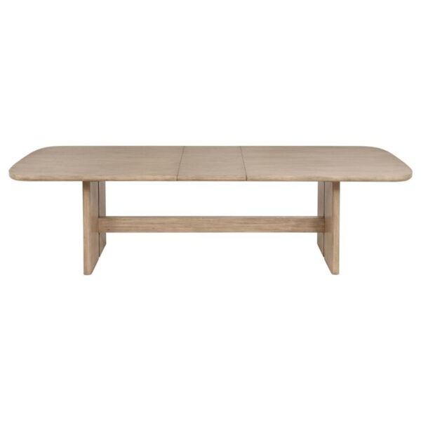 Kailani - 9 Piece Rectangular Wood Dining Table Set - Beige Oak - Image 7