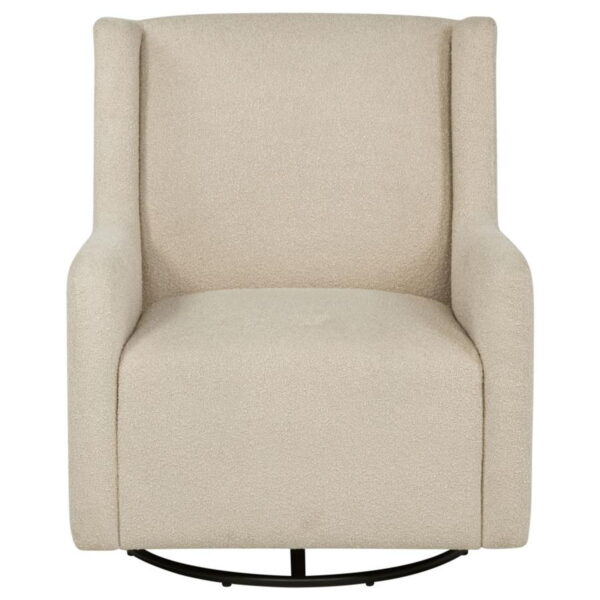 Serra - Boucle Upholstered Swivel Glider Recliner - Image 3
