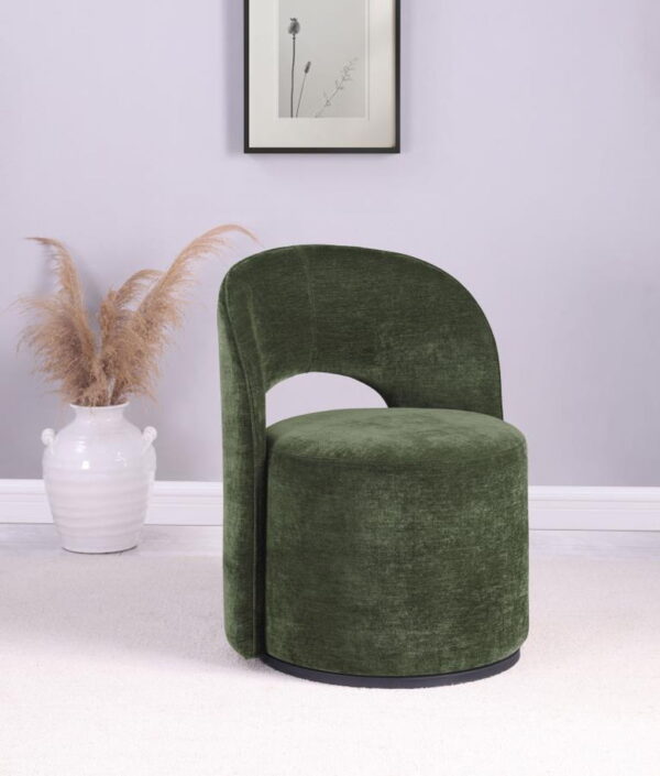 Harjo - Velvet Upholstered Swivel Accent Chair - Image 19