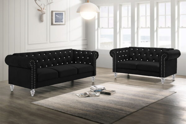 Emma Crystal - Sofa & Loveseat - Image 2