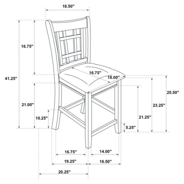 Lavon - Oval Counter Height Dining Set - Image 19