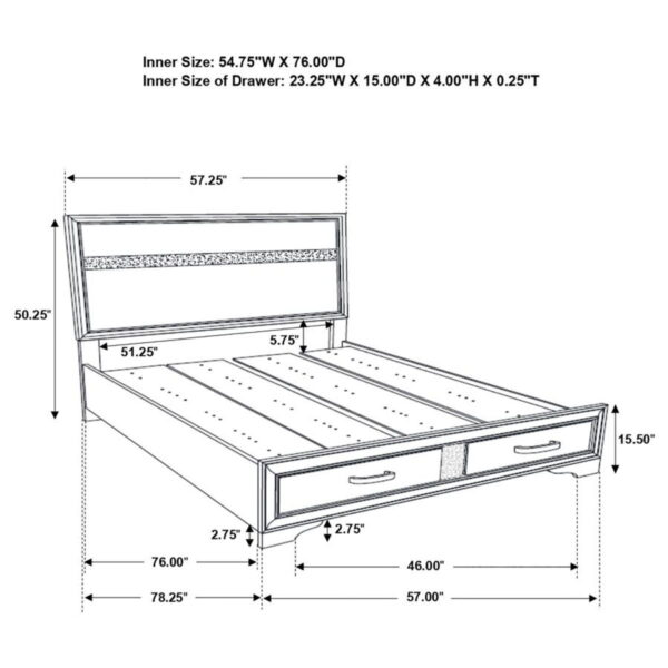 Miranda - Storage Bedroom Set - Image 159