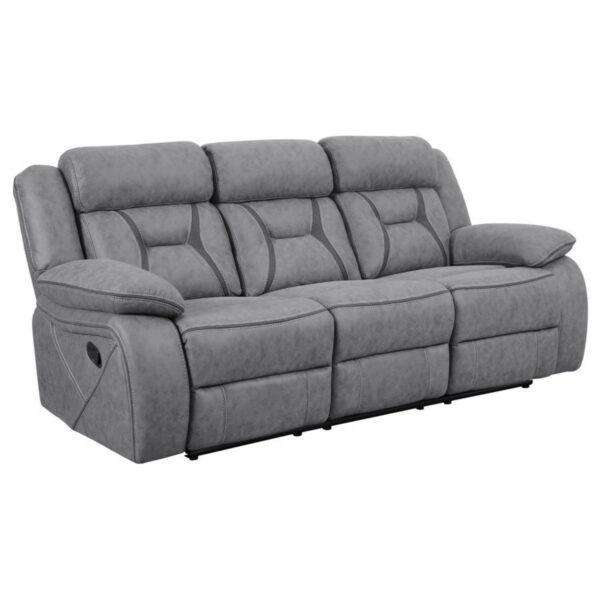 Higgins - Upholstered Motion Reclining Sofa Set - Image 26
