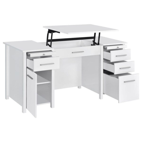 Dylan - 4-Drawer Lift Top Office Desk - Image 7