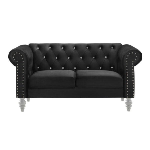 Emma - Crystal Loveseat - Image 19