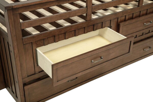 Carlsbad - Wood Captains Bed With Trundle - Image 28