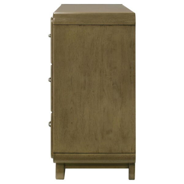 Amsbury - 6-Drawer Dresser Cabinet - Nutmeg - Image 4