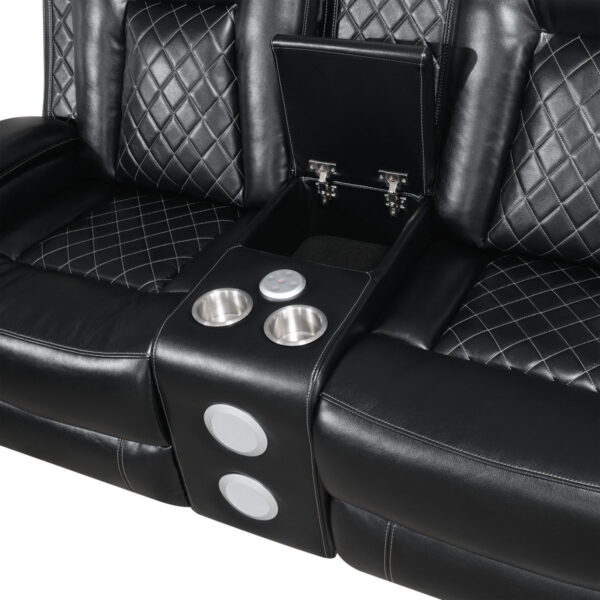 Orion II - Console Loveseat With Dual Recliners - Image 18