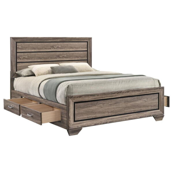 Kauffman - Wood Storage Panel Bed - Image 7
