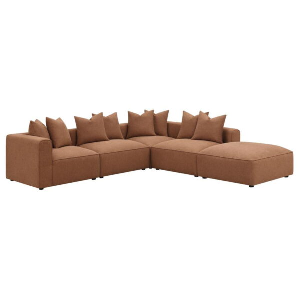 Jennifer - Square Upholstered Ottoman - Image 8