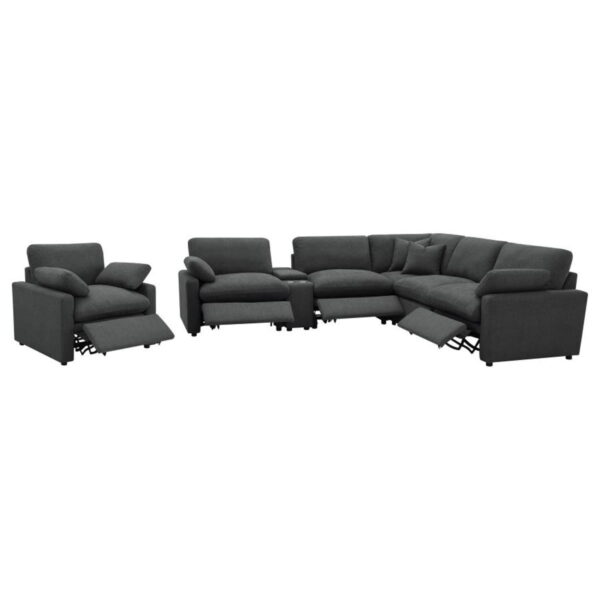 Collins - Upholstered Power Recliner Chair - Image 26