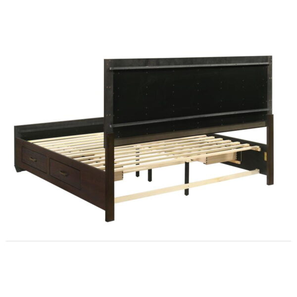 Kauffman - Wood Storage Panel Bed - Image 4