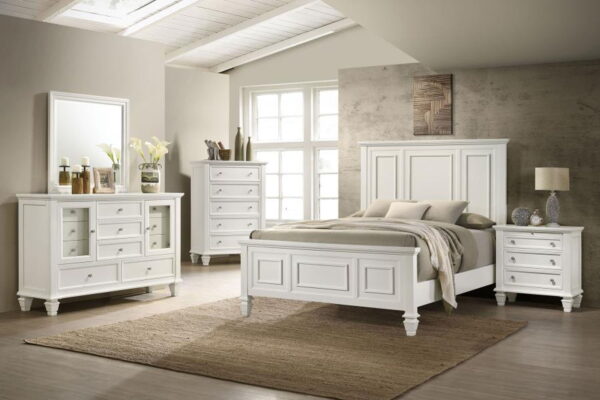 Sandy Beach - 63" Panel Bed with High Headboard - Image 18