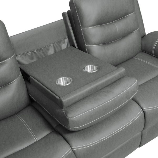 Nova - Upholstered Padded Arm Sofa Set - Image 17