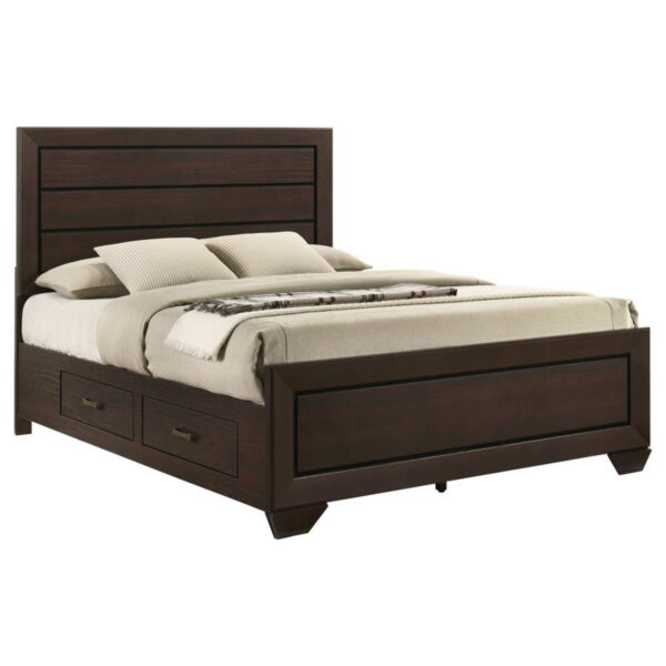 Kauffman - Wood Storage Panel Bed - Image 3