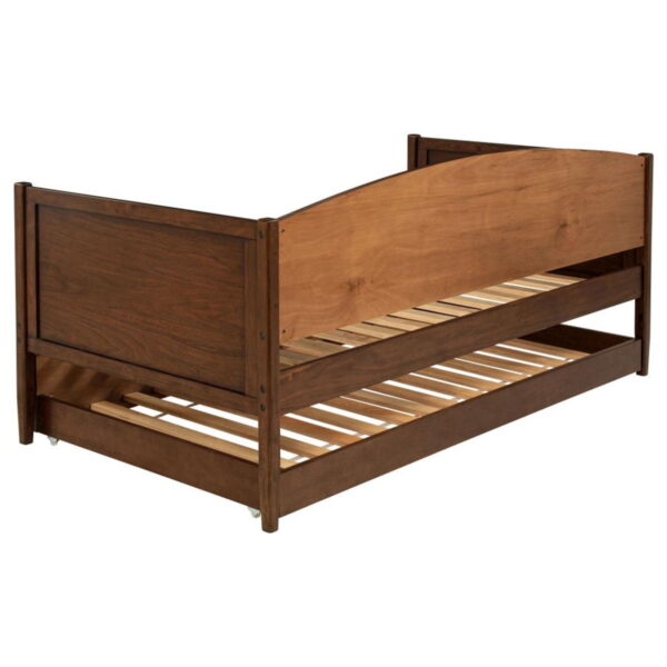 Bozeman - Wood Twin Daybed With Trundle - Medium Walnut - Image 9
