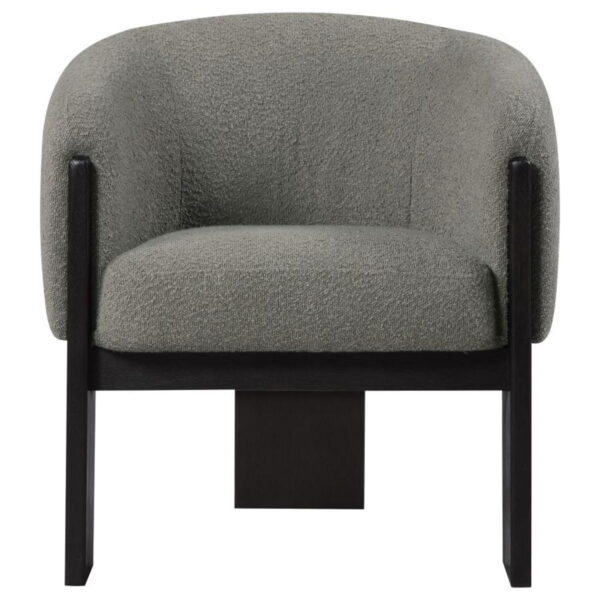 Valdez - Boucle Upholstered Barrel Back Accent Chair - Image 5