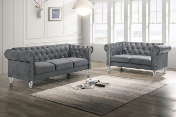 Emma Crystal - Sofa & Loveseat - Image 3