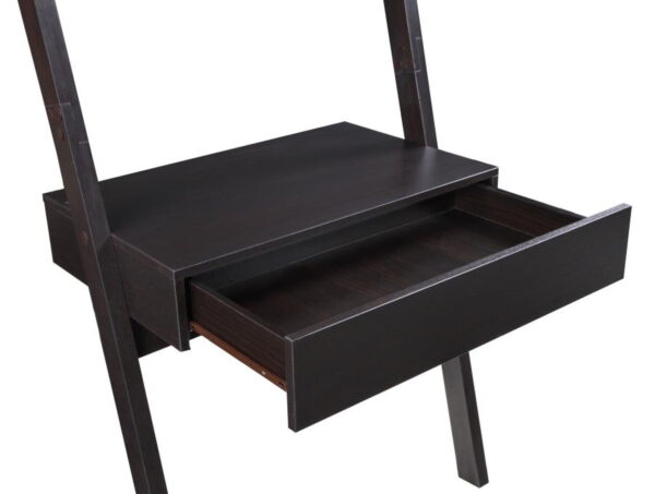 Colella - 3 Piece Ladder Desk And Bookcase Set - Cappuccino - Image 3