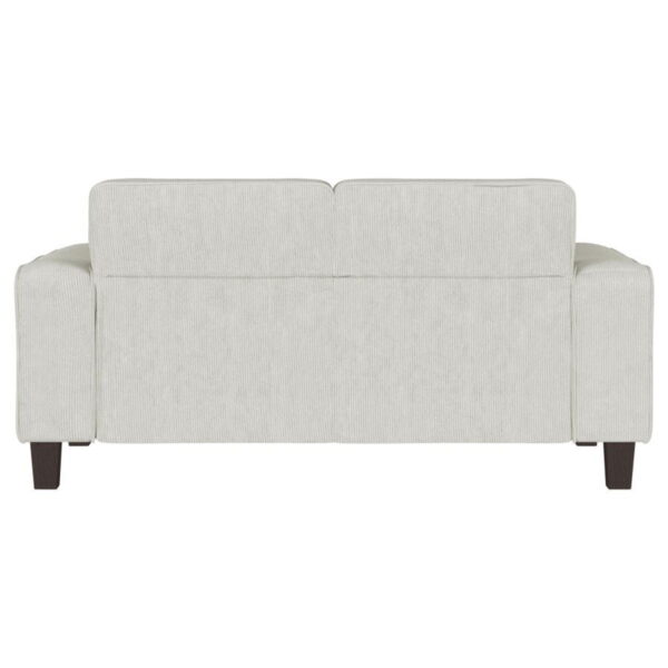 Deerhurst - Upholstered Track Arm Tufted Loveseat - Greige - Image 13